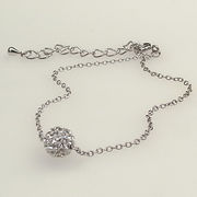 �N���X�^���{�[�� 8mm �u���X���b�g�@�z���C�g