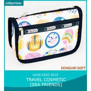 LeSportsac/���X�|�[�g�T�b�N  TRAVEL COSMETIC [�g���x���R�X��]6502 SEA FRIENDS [�V�[�t�����Y]3019