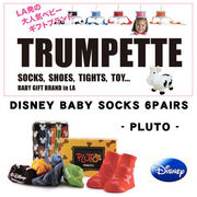 �yTRUMPETTE/�g�����y�b�g�zPLUTO BABY SOCKS 6PAIRS/�v���[�g�@�x�r�[�@�\�b�N�X�@�U�y�A