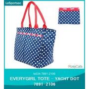 eSportsac/���X�|�[�g�T�b�N[2011�N���f��]EVERYGIRL TOTE YACHT DOT 7891-2106