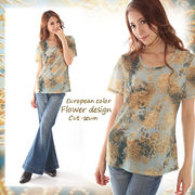 ��NEW�y�āz���X���[�L�[Flower����l�̉؂€�p���[�l�b�g�J�b�g�\�[��EuropeanColor