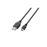 U2C-M50BK ELECOM エレコム  USB2.0ケーブル mini-Bタイプ  5.0m