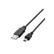 ELECOM エコUSBケーブル A-miniB 2m USB-ECOM520