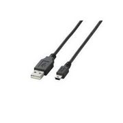 U2C-M15BK ELECOM エレコム  USB2.0ケーブル mini-Bタイプ  1.5m