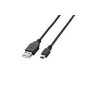 U2C-M20BK ELECOM エレコム  USB2.0ケーブル mini-Bタイプ  2.0m