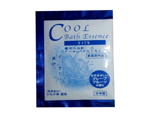 薬用入浴剤　クールバスエッセンス　シルク／日本製    sangobath-s