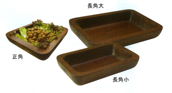 食器・カトラリー・グラス 木製 惣菜くり鉢 深型 小４４３９３