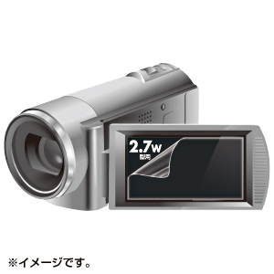 DG-LC27WDV サンワサプライ 液晶保護フィルム 2.7型ワイドデジタルビデオカメラ用