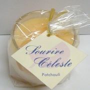 アロマテラピーキャンドル　ベール・デポリ（グラス入り）　パチュリー/日本製　sangost