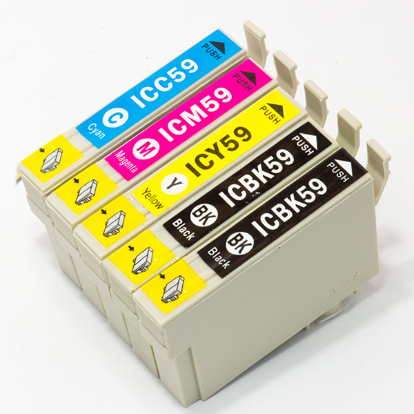 エプソン[EPSON]互換インクカートリッジ IC59系（IC5CL59） 4色