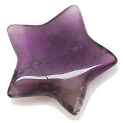 天然石 パワーストーン/ アメジスト・紫水晶　ボタンファセット　アクセサリーパーツ