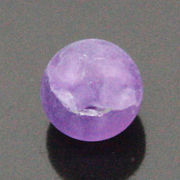 天然石 パワーストーン/ アメジスト・紫水晶　 丸玉6ミリ　穴なし　つや消し　アクセサリーパーツ