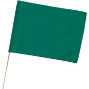 ●特大旗（直径１２ミリ）　緑　2370【子ども向け・学校教材】【取寄品】※個人宅配送不可
