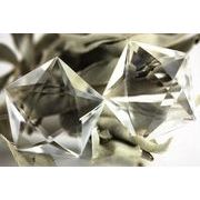 【置き石】五芒星 水晶(人工結晶) 30mm ※ネコポス不可※