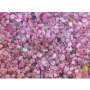 【高品質】天然石 小原石・ラフロックタンブル・チップ ピンクトルマリン  50個