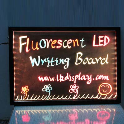 光る看板 Sサイズ 350×250 ライティングボード 光る看板 メッセージボード 手書き看板