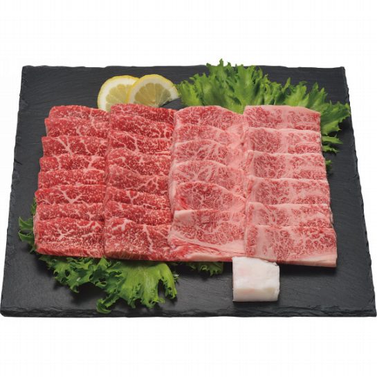 【代引不可】 松阪牛　焼肉用セット（モモ・バラ各２６０ｇ） 牛肉