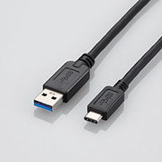 USBケーブル Type-C 2m USB3.1 A-TypeC エレコム USB3-AC20BK