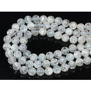 【丸ビーズ】ブルークラッシュレインボー 12mm (数量限定商品)