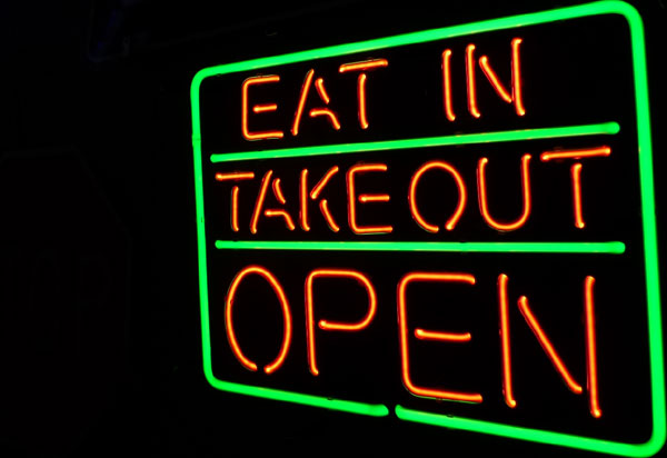 EAT IN TAKE OUT OPEN （ネオン管 看板 アメリカン雑貨 ・NEON SIGN・ネオンサイン） 株式会社 坊や  問屋・仕入れ・卸・卸売の専門【仕入れならNETSEA】