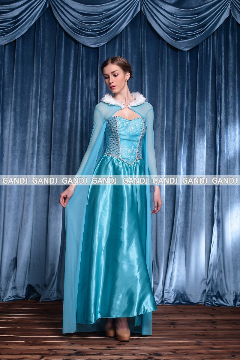 エルサ アナと雪の女王 ディズニー コスプレ ハロウィン ドレス 魔女 7796