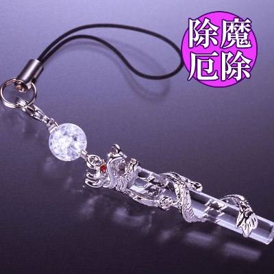 風水龍・水晶ストラップ