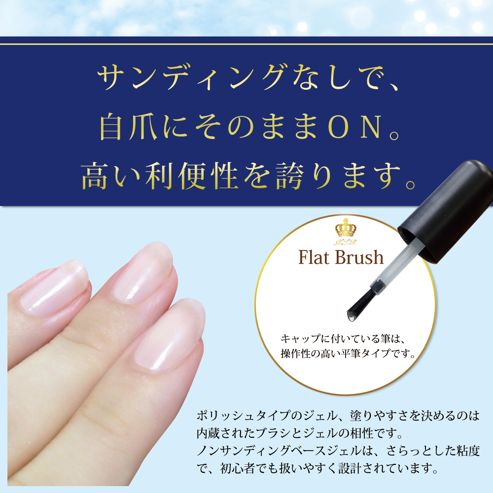 ネイル大容量15ml 5ml プロ仕様 爪に優しい ノンサンディングベースジェル サンディング不要 美容 健康 Only Sweet Nail 問屋 仕入れ 卸 卸売の専門 仕入れならnetsea