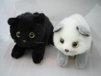 吉徳の人気　猫のヌイグルミ　日本製