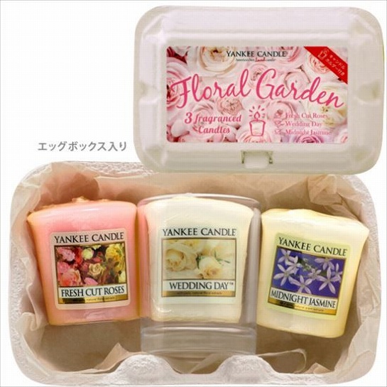 YANKEE CANDLE YANKEE CANDLE カジュアルギフトアソート 「 フローラルガーデン 」3個セット