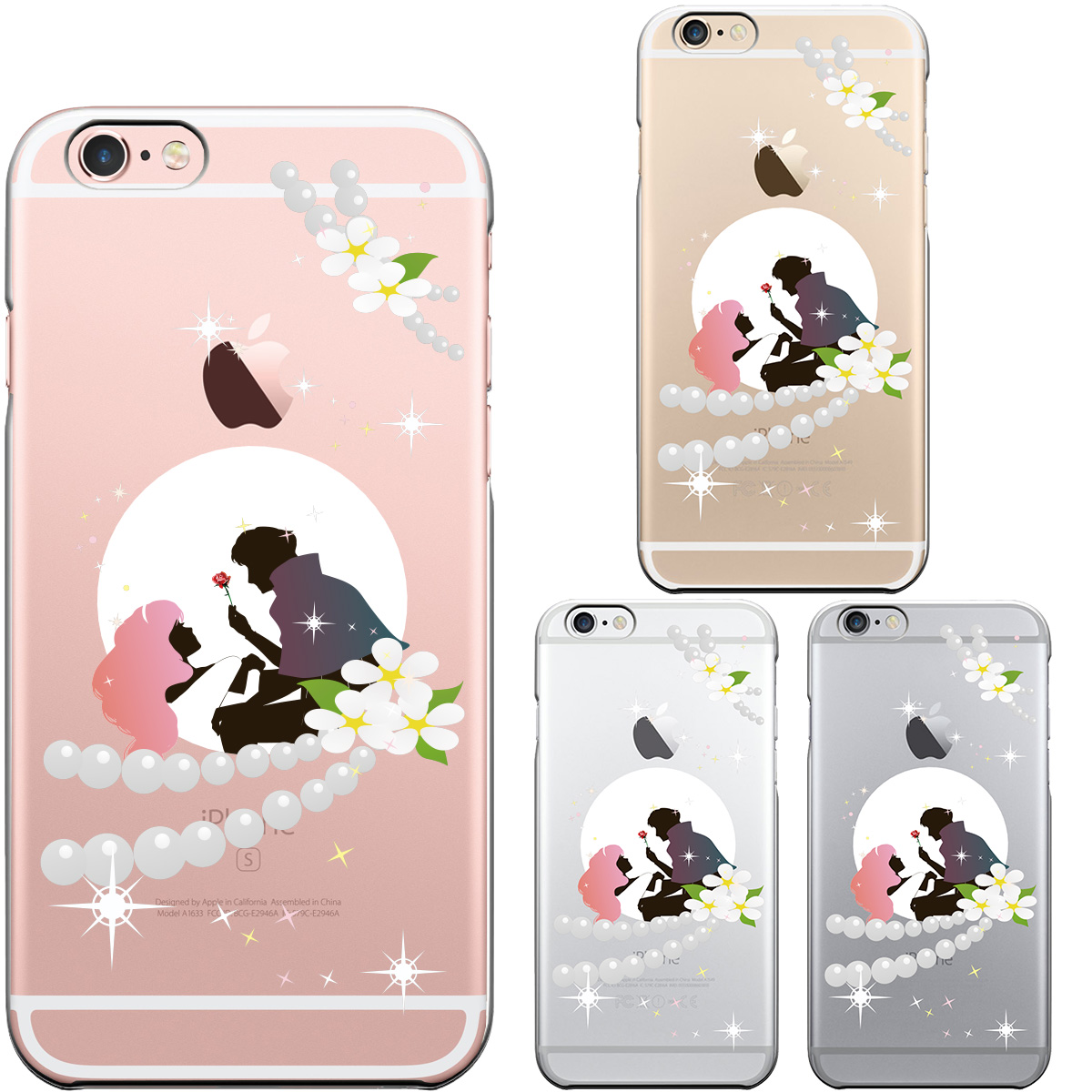 iPhone6 iPhone6S ハード クリアケース カバー ファンタジーシリーズ　眠れる森の美女 1