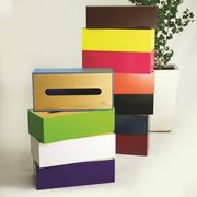 シンプルなデザインが際立つ木製ティシュケース！ ”SQUARE BOX（スクエアボックス）”