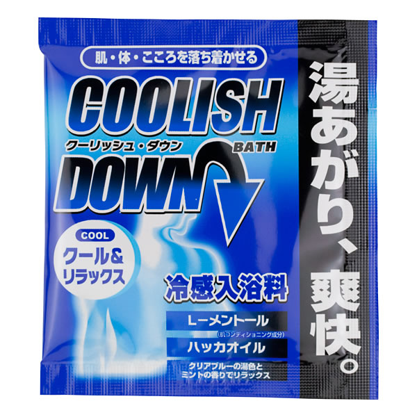 入浴剤　トップバス　COOLISH DOWN クーリッシュ・ダウン /日本製　sangobath