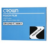 クラウン パウチフィルム A3 (100枚入) CR-LPA3-T 00021043