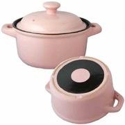 IH対応欧風土鍋 21.5cm PK
