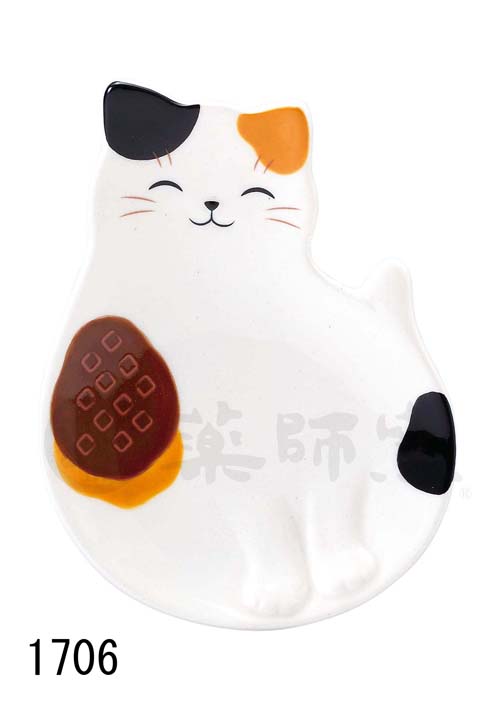 可愛い猫物語 和みの猫グッズ なつかし屋 猫びより 豆皿 みけ とら ぶち 舞陶館 松本陶器株式会社 問屋 仕入れ 卸 卸売の専門 仕入れならnetsea