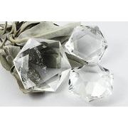 【置き石】六芒星 水晶(天然水晶) 25mm ※ネコポス不可※
