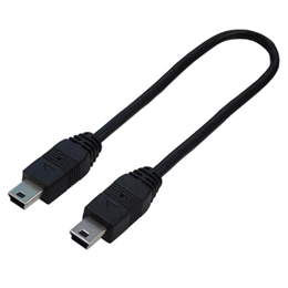変換名人 USBケーブル20 mini(オス)to mini(オス) USBM5A/A20