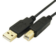 変換名人 極細USBケーブルAオス-Bオス 1.8m USB2A-B/CA180