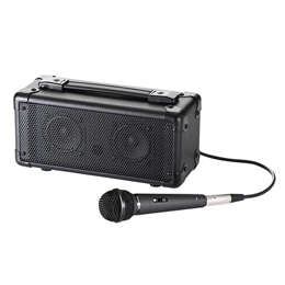 サンワサプライ マイク付き拡声器スピーカー MM-SPAMP