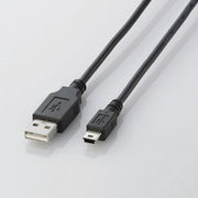 エレコム USB2.0ケーブル(mini-Bタイプ) U2C-M30BK