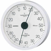EMPEX 温度・湿度計 エクストラ 温度・湿度計 壁掛用 TM-6201ホワイト
