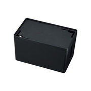 サンワサプライ ケーブル＆タップ収納ボックス CB-BOXP1BKN2