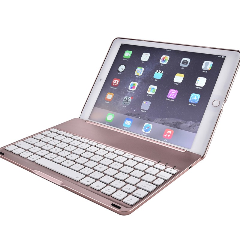 iPad Pro 9.7 Bluetooth 3.0 着脱式 キーボードケース オートスリープ スタンド機能 ワイヤレスキーボード