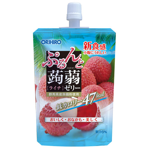 ぷるんと蒟蒻ゼリースタンディング ライチ