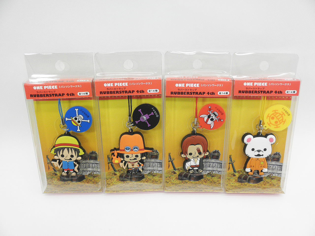 One Piece ワンピース パンソンワークス ラバーストラップ ランダムアソート 4th 雑貨 株式会社 おかざき 問屋 仕入れ 卸 卸売の専門 仕入れならnetsea