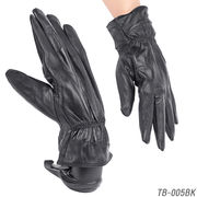 【本革メンズ手袋】　ラム皮レザーグローブ　秋冬　紳士テブクロ　革手袋　TB-005　非接触