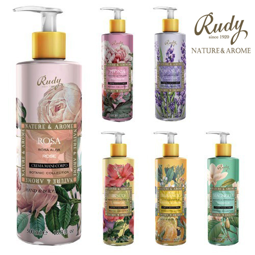 Rudy ルディ ナチュール＆アロマ ハンド＆ボディローション Nature&Arome SERIES Hand&Body lotion