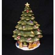クリスマス☆クリスマスツリー・陶器・オルゴール付き