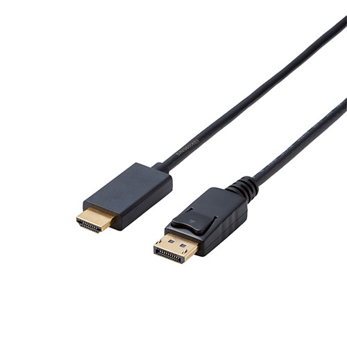 エレコム 変換ケーブル/DisplayPort-HDMI/1.0m/ブラック CAC-DP