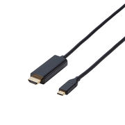 エレコム 変換ケーブル/Type-C-HDMI/1.0m/ブラック CAC-CHDMI10